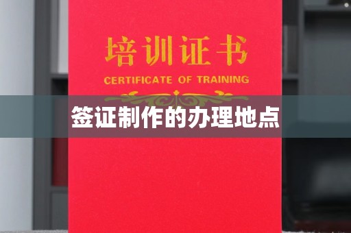 金溪签证制作的办理地点