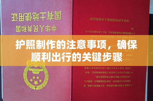 金溪护照制作的注意事项，确保顺利出行的关键步骤