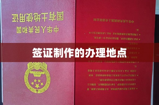 金溪签证制作的办理地点