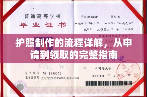 金溪护照制作的流程详解，从申请到领取的完整指南