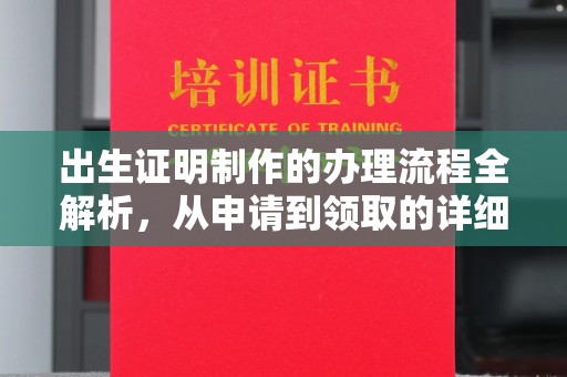 金溪出生证明制作的办理流程全解析，从申请到领取的详细指南
