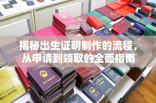 金溪揭秘出生证明制作的流程，从申请到领取的全面指南