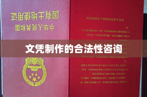 金溪文凭制作的合法性咨询
