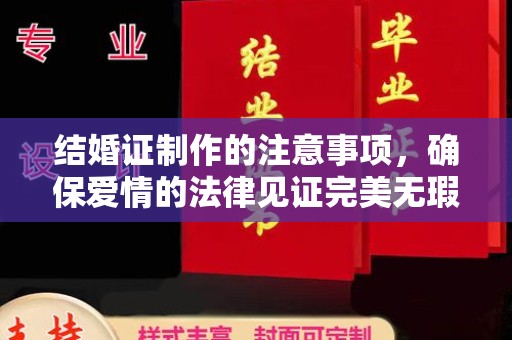 金溪结婚证制作的注意事项，确保爱情的法律见证完美无瑕